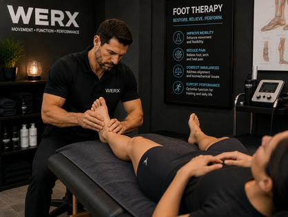 Foot Therapy at The Werx Clinic