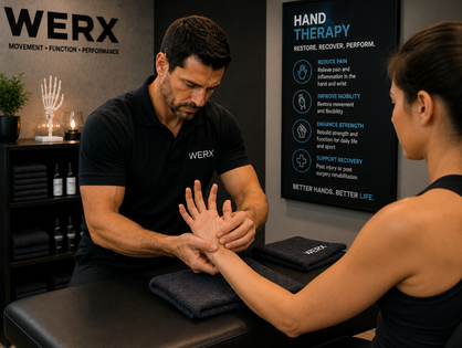 Hand Therapy at The Werx Clinic