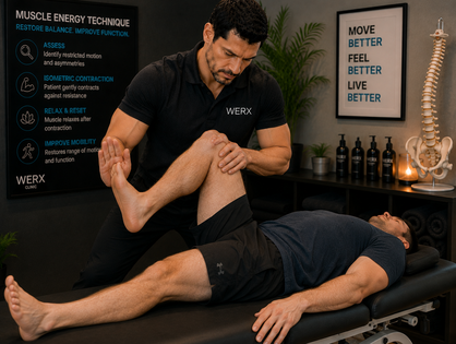 Muscle Energy Technique at The Werx Clinic